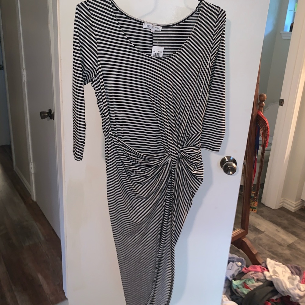 The Vanity Room Striped Dress